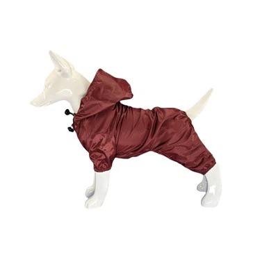 Capas de chuva de cores sólidas para cães