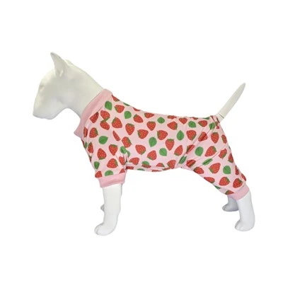 Pijama para Cachorro Morango